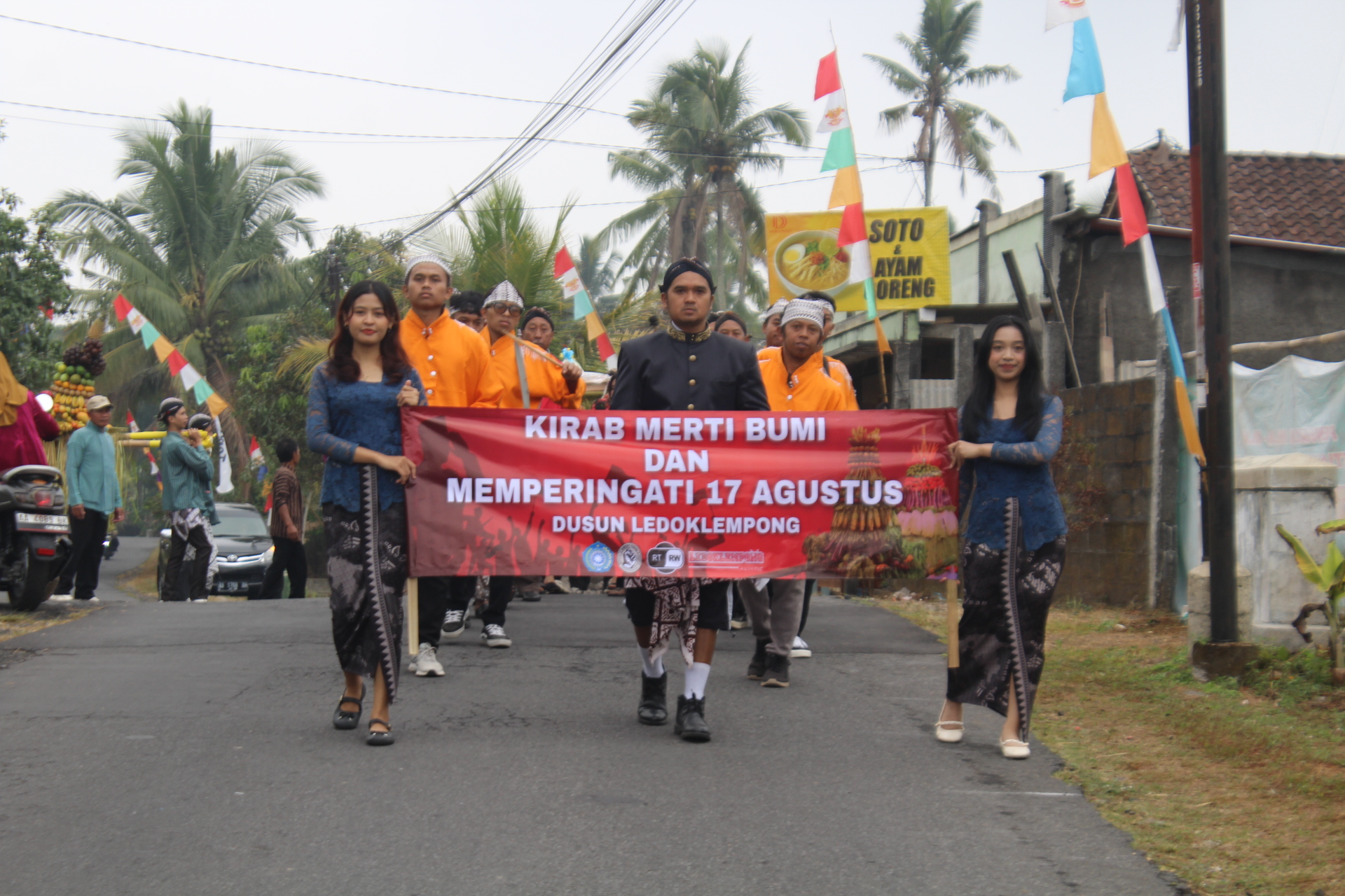 Semarak Tradisi Kirab Merti Dusun Ledok Lempong